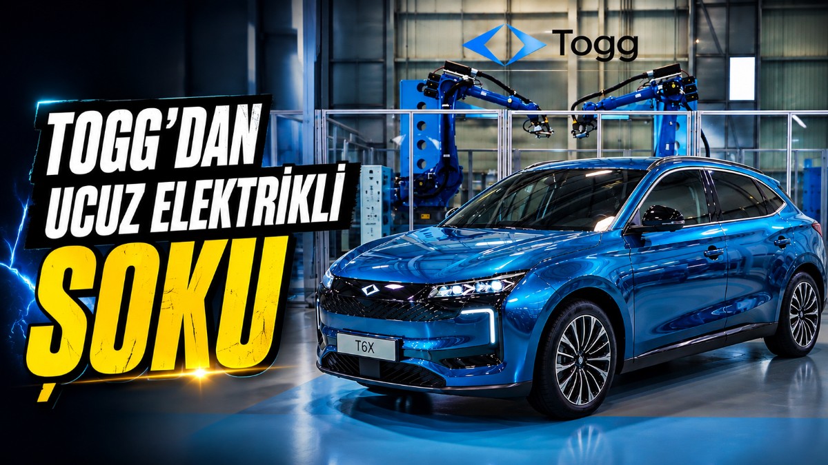 Togg T6X haziranda geliyor: Fiyat hedefi yarıya yakın