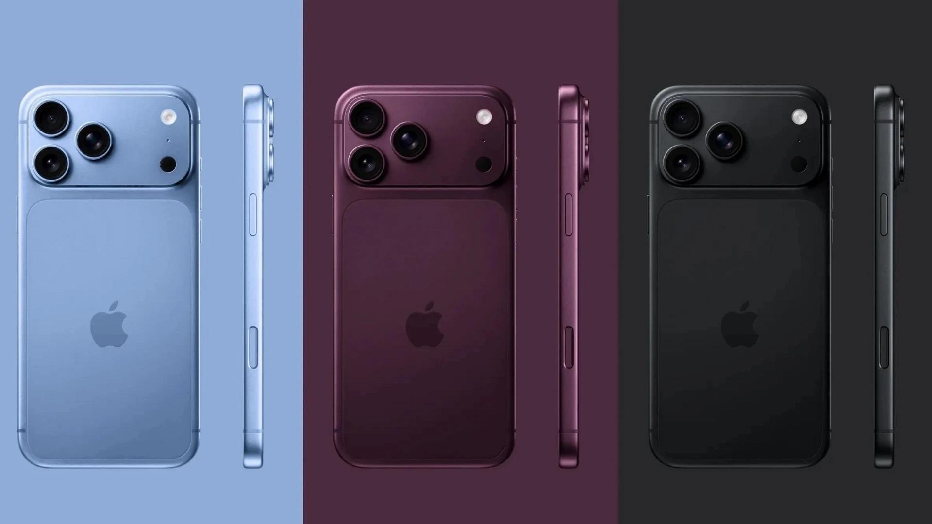 iPhone 18 Pro renkleri sızdı: Dark Cherry ve 3 ton