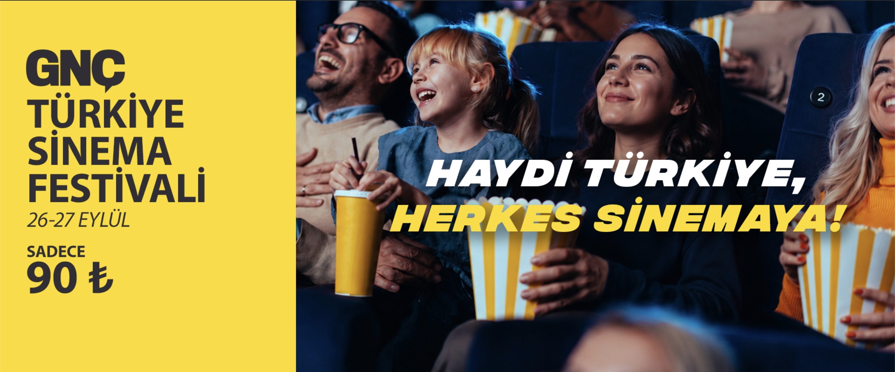 Türkiye Sinema Festivali başlıyor: Tüm sinema biletleri 90 TL