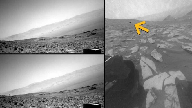 Mars Gizemli Denizanası Görüntüsü Ne Olabilir