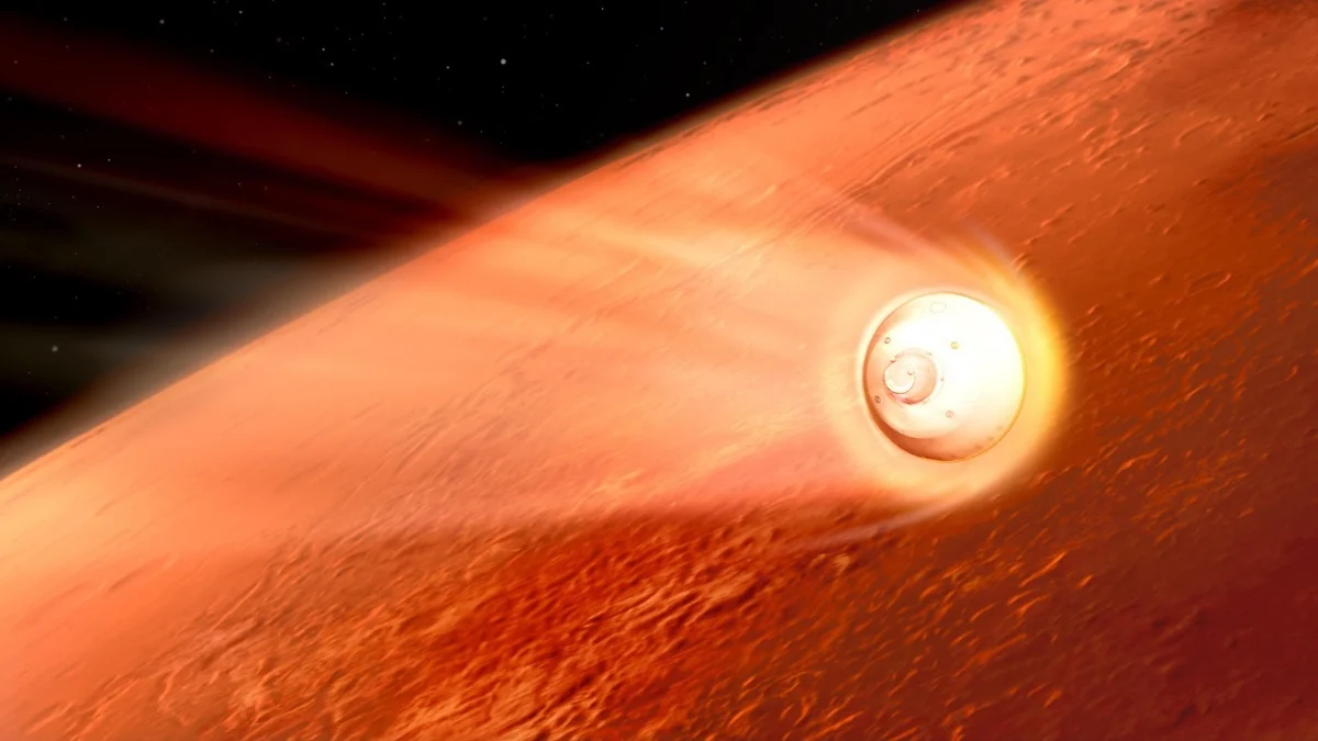 NASA'nın Mars'a attığı çöp, gezegenin yüzeyinin ne kadar zayıf olduğunu kanıtladı