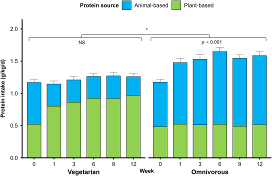 Protein yeterliyse vejetaryen beslenme kası koruyor; ama et yiyenler yüzde 70 daha fazla kas kazandı (2/4)