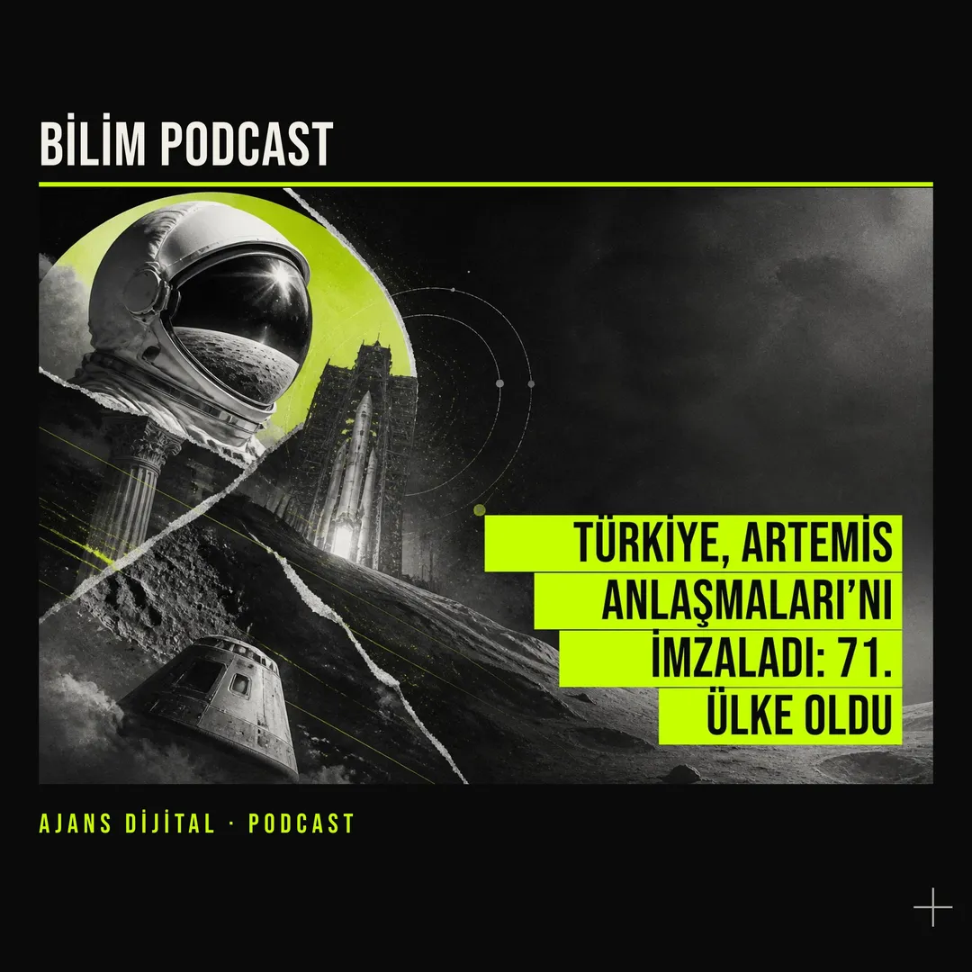 Türkiye Artemis’e Katıldı: Ay Hedefi Artık Daha Görünür podcast bölümü kapağı