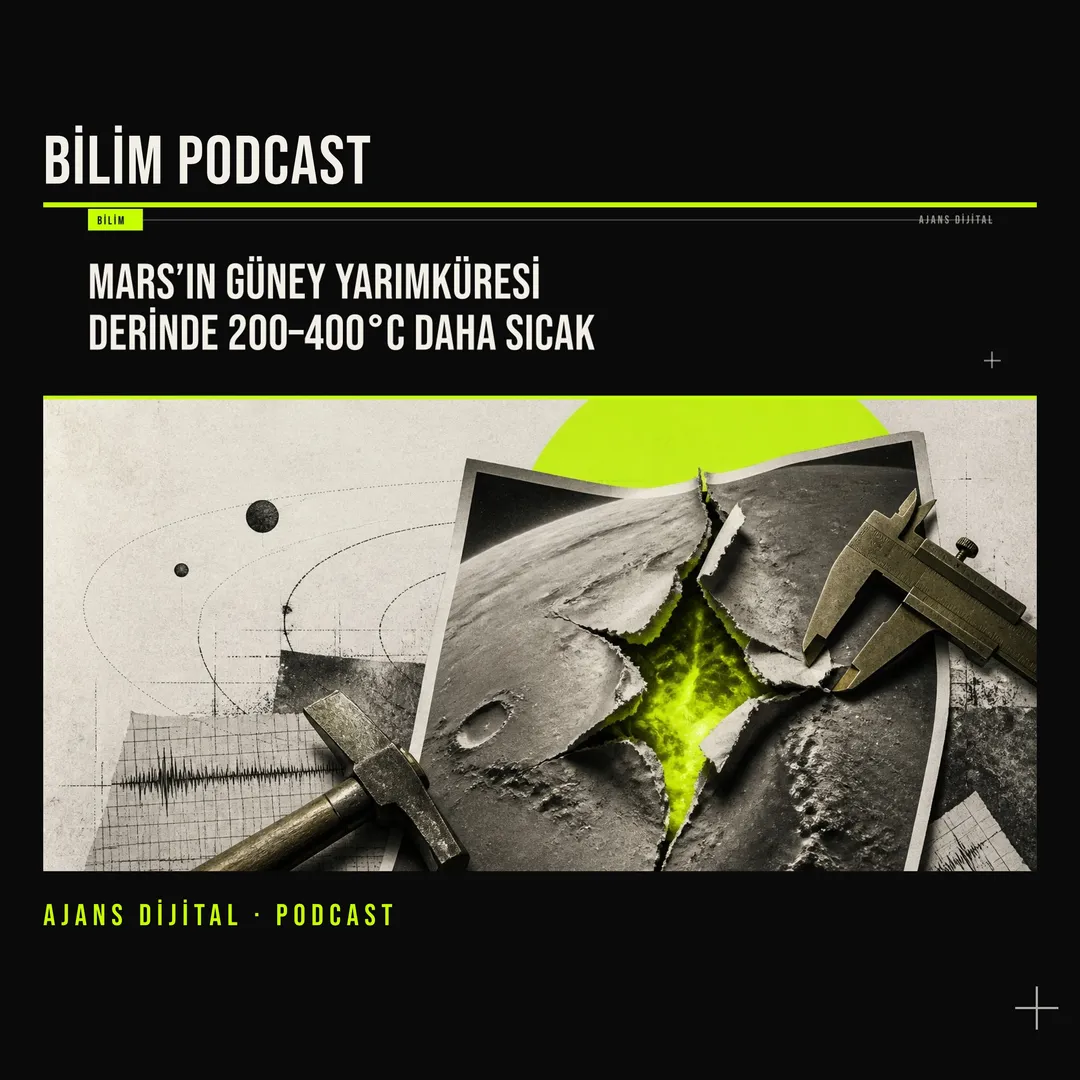 Mars’ın Sıcak Güneyi Su Hikâyesini Yeniden Yazıyor podcast bölümü kapağı