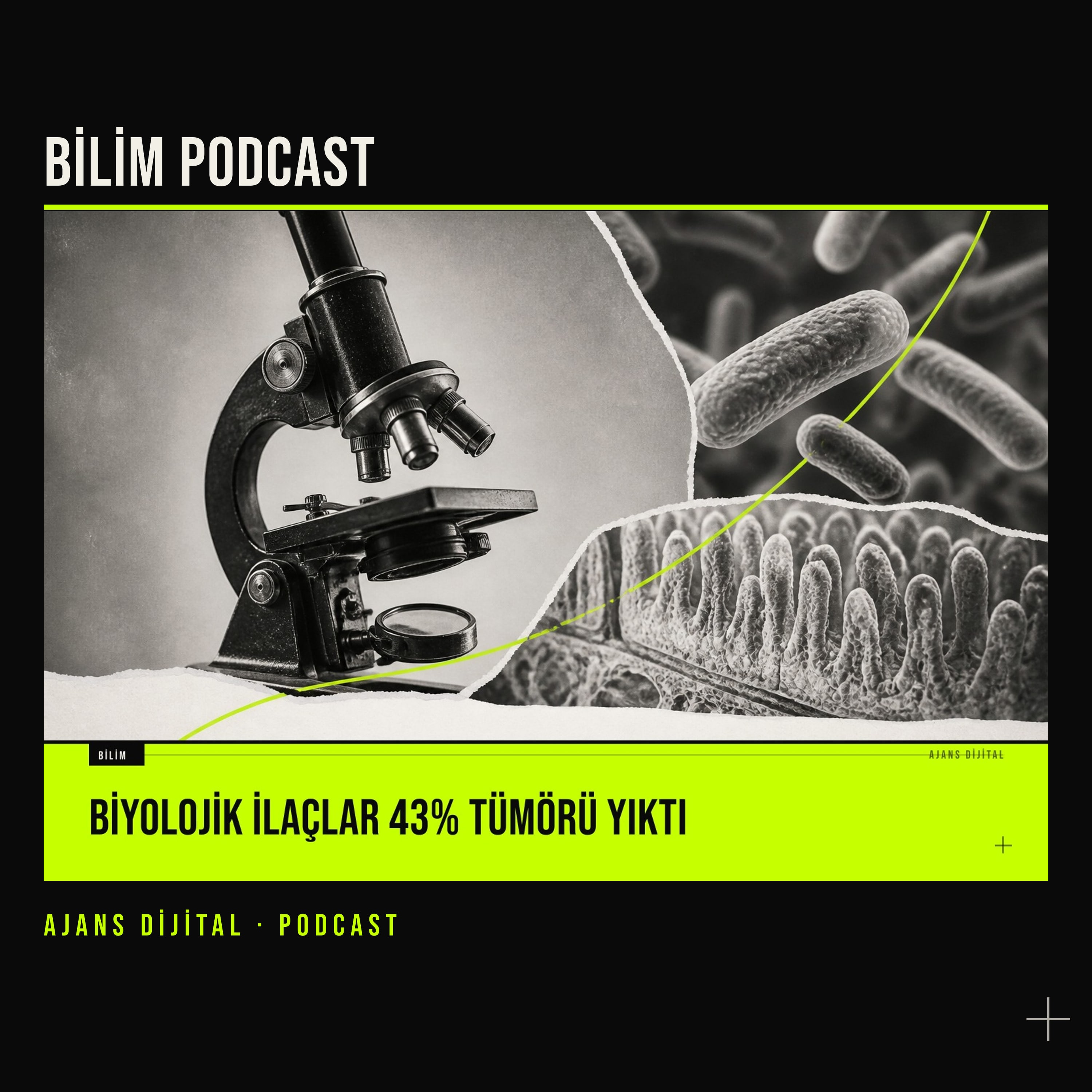 Tümöre Giden Probiyotik Kanser Tedavisinde Ne Vaat Ediyor? podcast bölümü kapağı