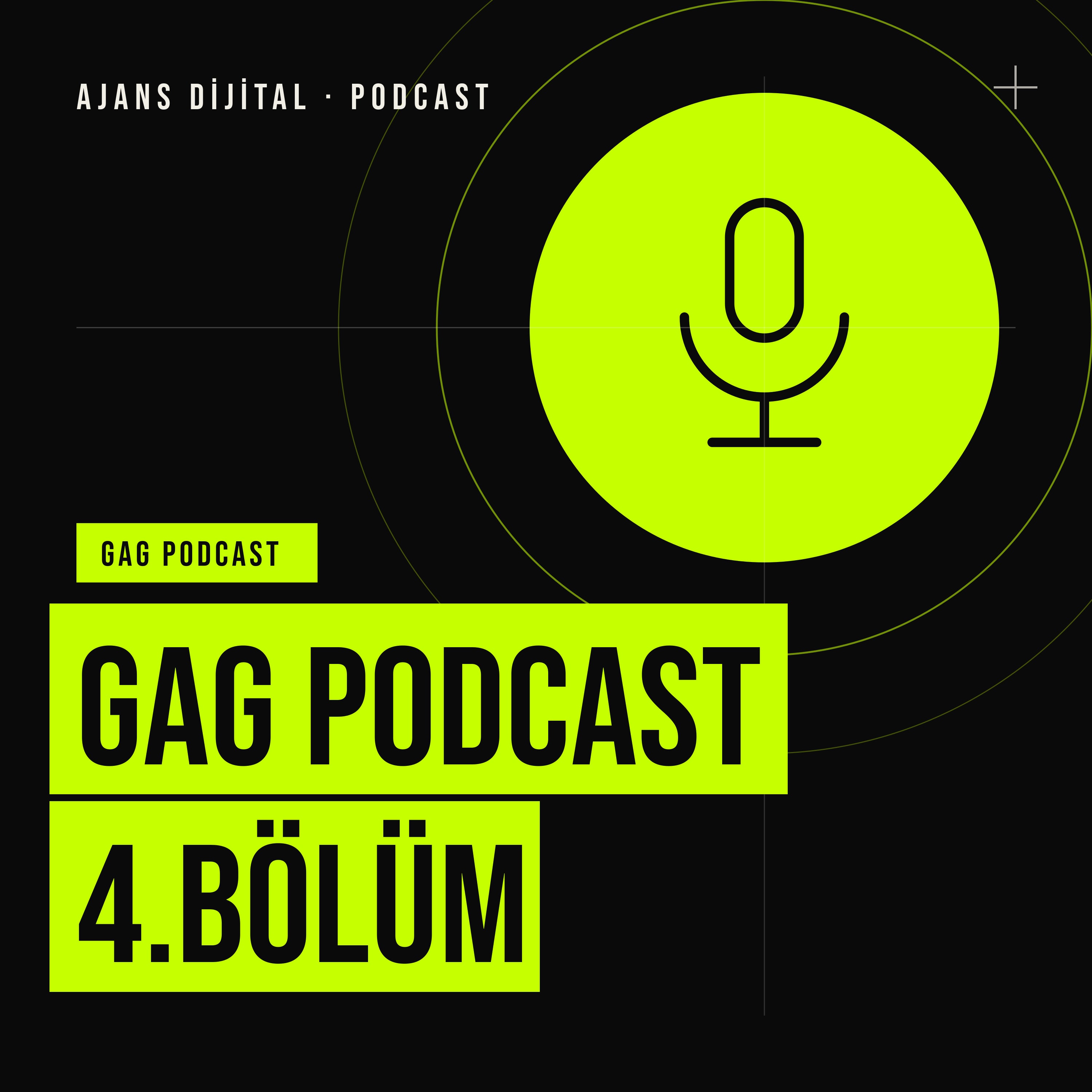 Gag Podcast 4.BÖLÜM podcast bölümü kapağı