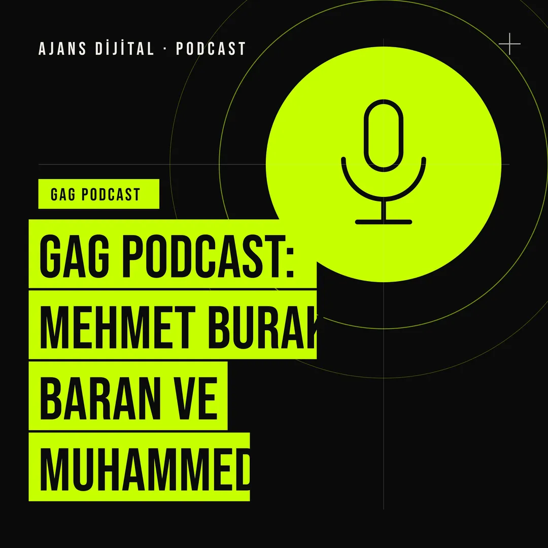 GAG Podcast: Mehmet Burak Baran Ve Muhammed Erim Sarıbıyık Ile Kültürden Teknolojiye Eğlenceli Bir Serüven podcast bölümü kapağı