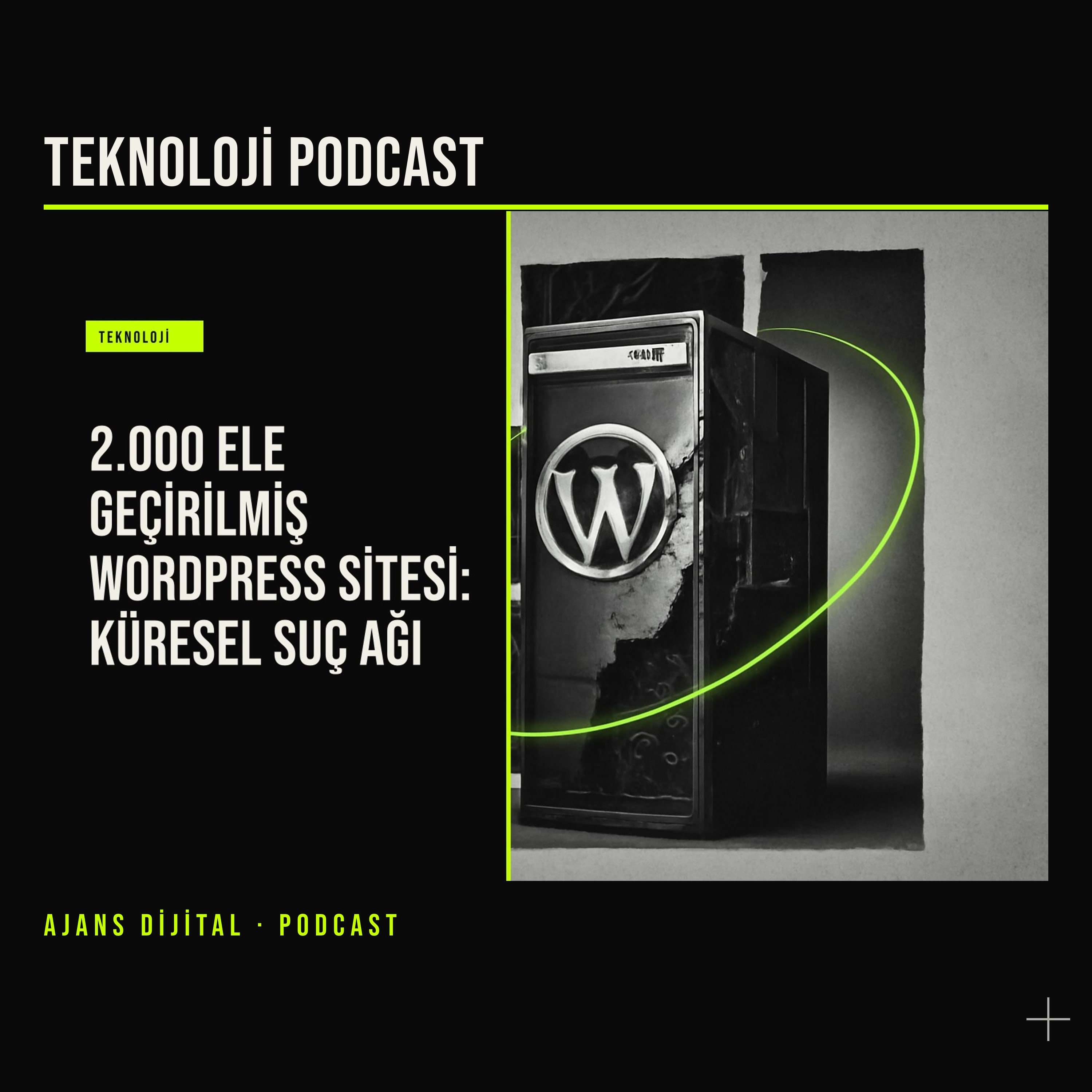 WordPress'te 2 Bin Site Ele Geçirildi: Siz de Riskli misiniz? podcast bölümü kapağı