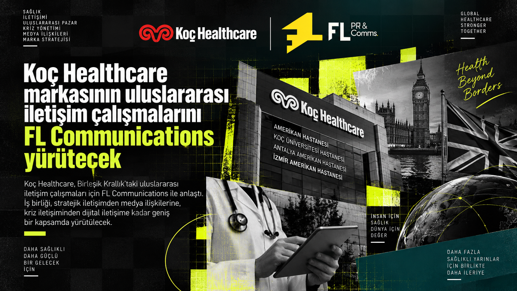 Koç Healthcare Sınırların Ötesinde İletişim