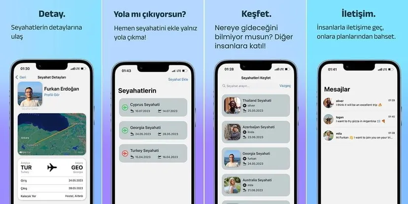 Seyahat, ajans dijital seyahat uygulaması