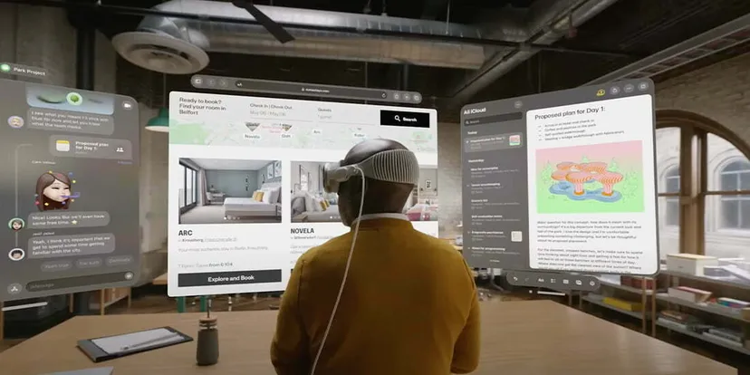 Apple vision pro artirilmis ve sanal gerceklikte gelecege atilan bir adim