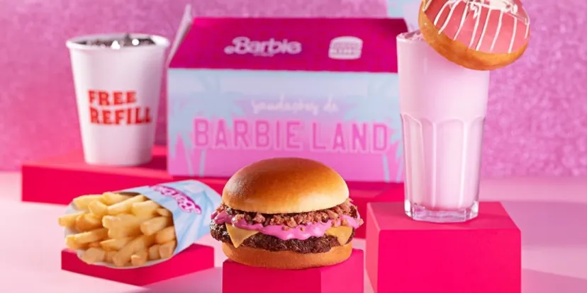 Barbie cilginligina burger king de katildi
