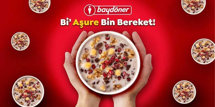 Baydoner asure gunuyle bereketi paylasiyor