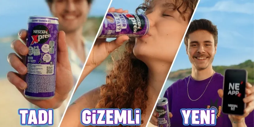 Mor ambalajin sirri nescafe xpressin gizli malzemesini tahmin edin