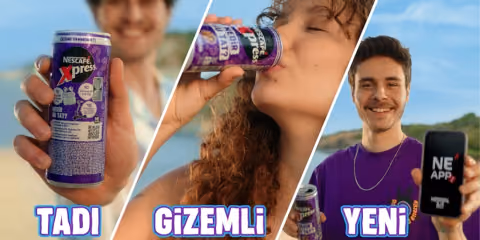 Mor ambalajin sirri nescafe xpressin gizli malzemesini tahmin edin