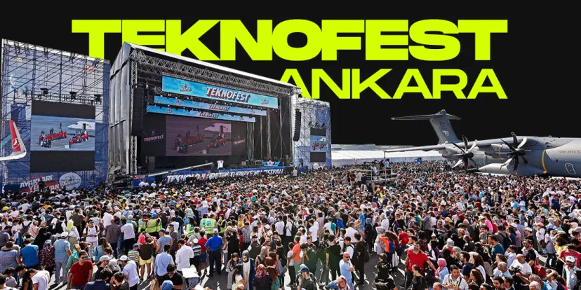 Ankarada duzenlenen teknofest havacilik uzay ve teknoloji festivali basladi