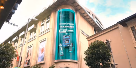 Derbynin 3d reklami istanbulda fark yaratti