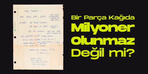 Steve jobsin el yazisiyla yazilmis apple 1 reklami 175 759 dolara satildi