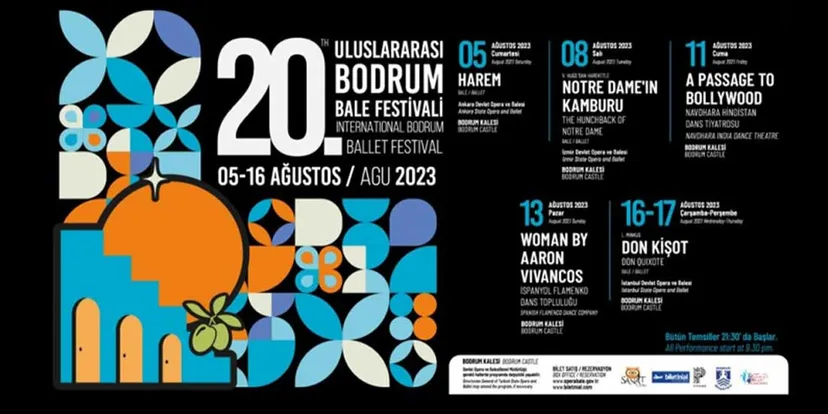 Uluslararasi bodrum bale festivali 20 yilini coskuyla kutluyor