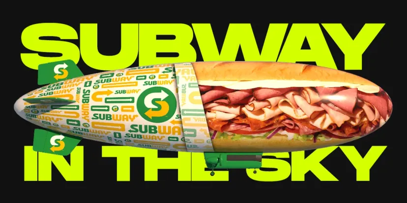 Subway’in Uçan Restoranıyla Gökyüzünde Yemek Keyfi