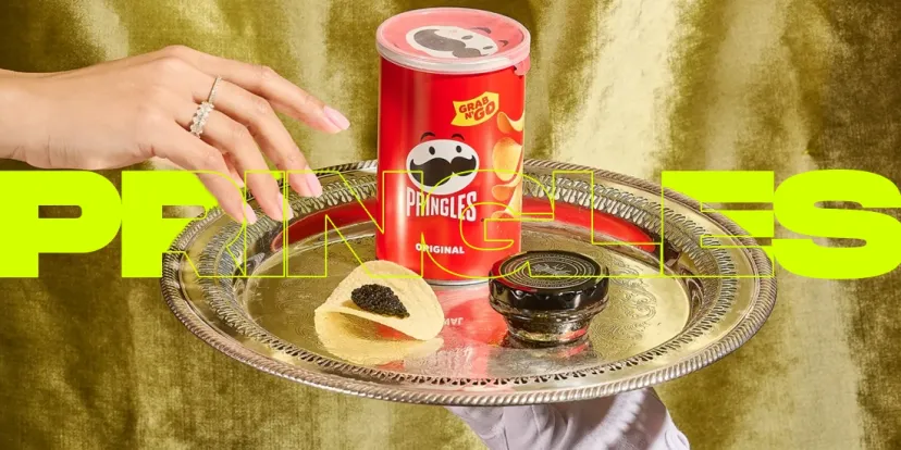 Pringles ve caviar co dan luks isbirligi sofistike damaklar icin lezzetli bir gosteri