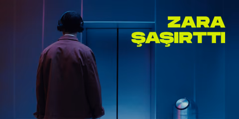 Reklam vermekten uzak duran zara sasirtti