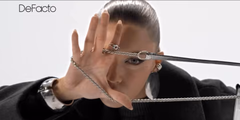 Afra saracoglu isbirligiyle defactonun yeni reklam filmi yayinda