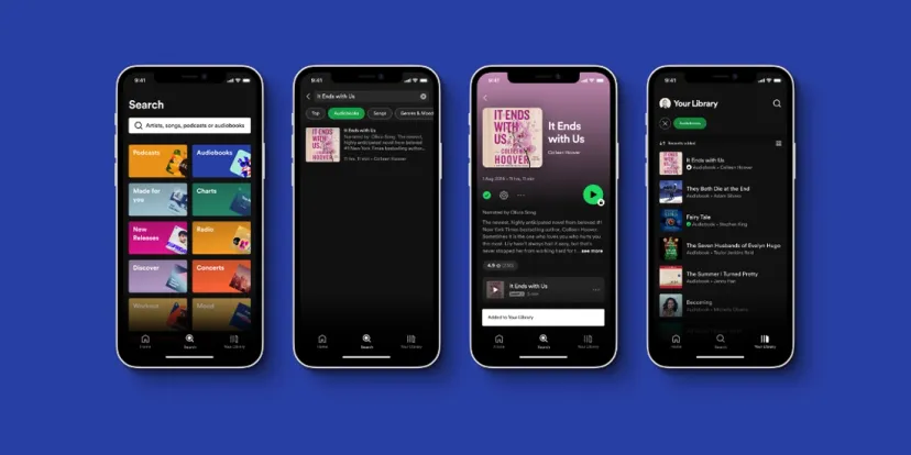 Spotify sesli kitap