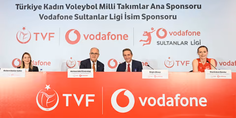 Vodafonedan sultanlar ligine dev sponsorluk
