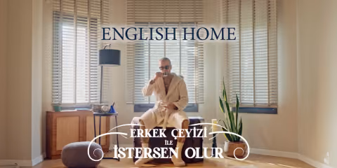 English homedan geleneklere farkli bakan reklam filmi erkegin de ceyizi olur