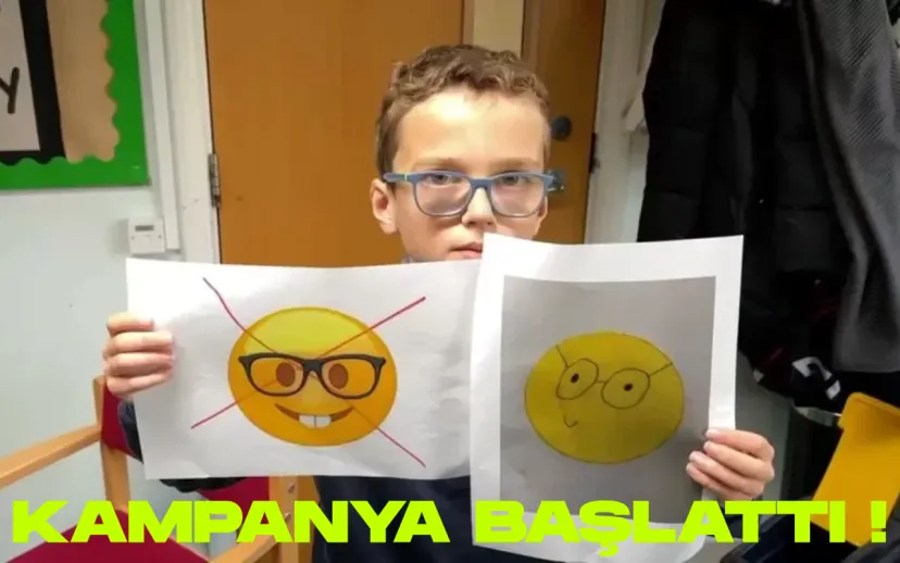 10 yasindaki teddy applein gozluklu emoji icin imza kampanyasi baslatti