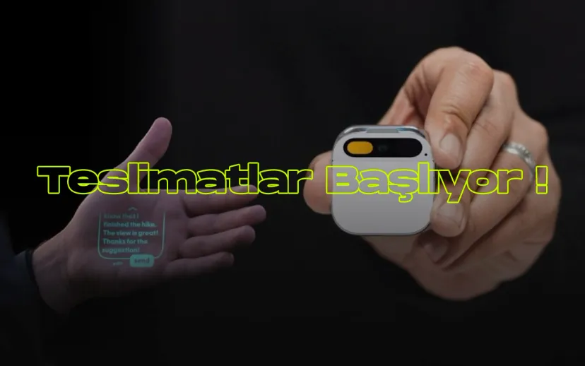 Humane ai pin icin teslimatlar basliyor