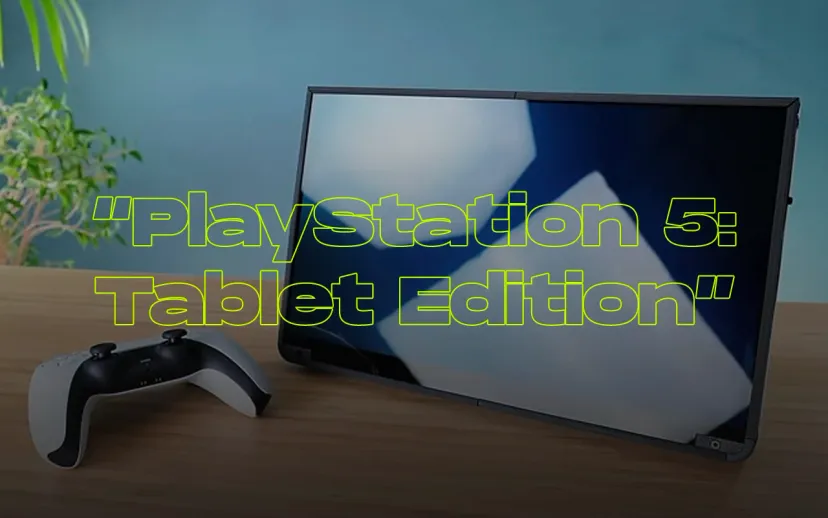 Entegre oled ekranli yenilik playstation 5 tablet edition