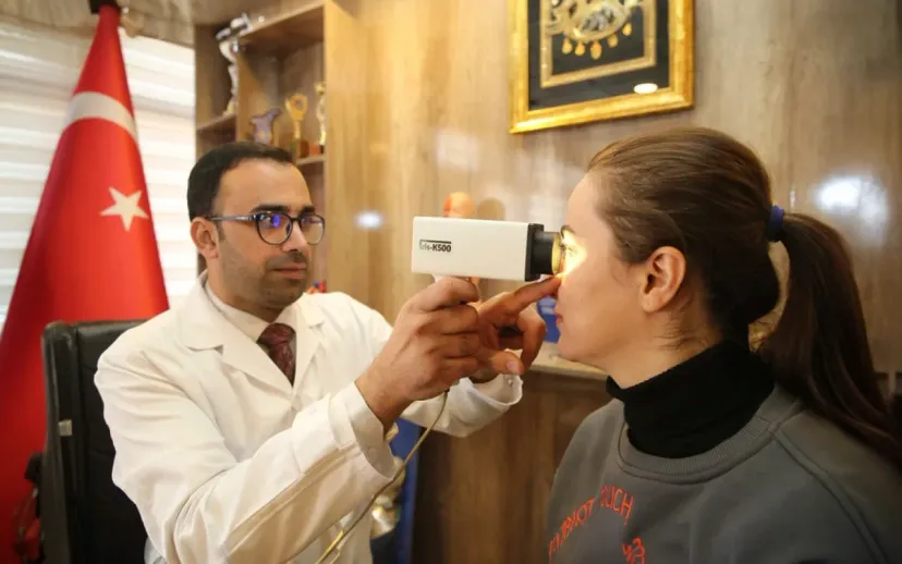 İriskop cihazi kapak