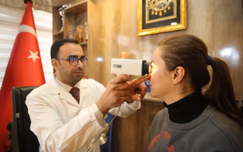 İriskop cihazi kapak