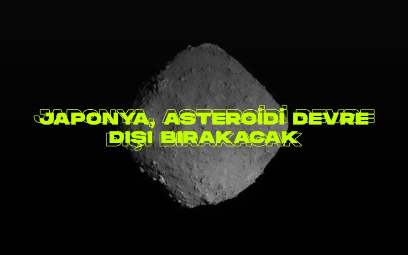 Japonya yorungeye tehdit olan asteroidi devre disi birakacak uzay araci teknolojisini deniyor