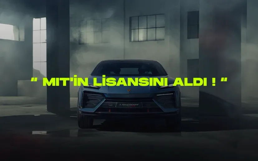 Lamborghini mitin yeni taq pilinin lisansini aldi