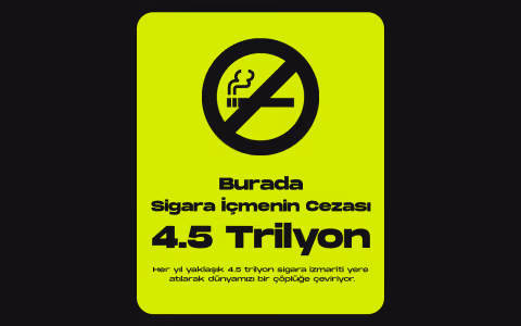 Burada sigara icmenin cezasi 4 5 trilyon