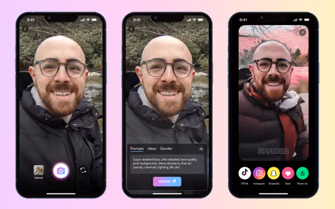 Eski snap tasarimcisindan ai destekli ar efekt uygulamasi shader