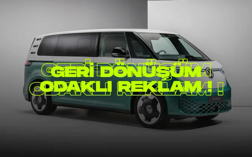 Geri donusum odakli volkswagen id buzz reklami