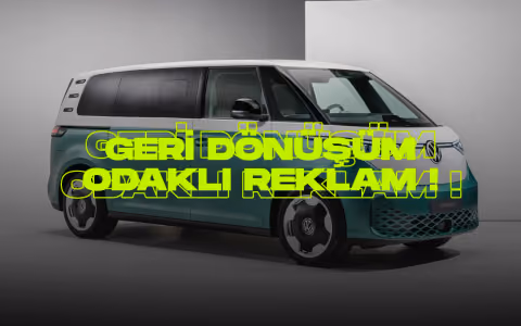 Geri donusum odakli volkswagen id buzz reklami