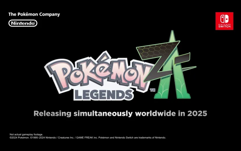 Pokemon legends z a 2025te geliyor