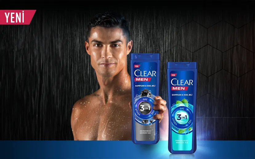 Ronaldo ve cleardan yeni reklam