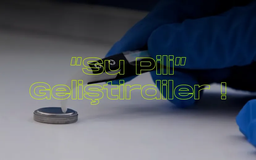 Yeni su pilleri daha ucuz geri donusturulebilir ve patlamaz