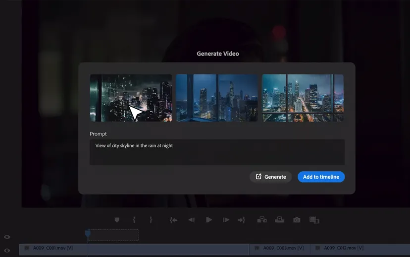 Adobe premiere pro icin yeni yapay zeka araclarini duyurdu