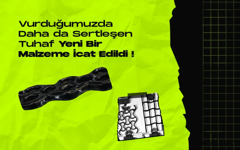 Bilim insanlari vurdugunuzda daha da sertlesen tuhaf yeni bir malzeme icat etti