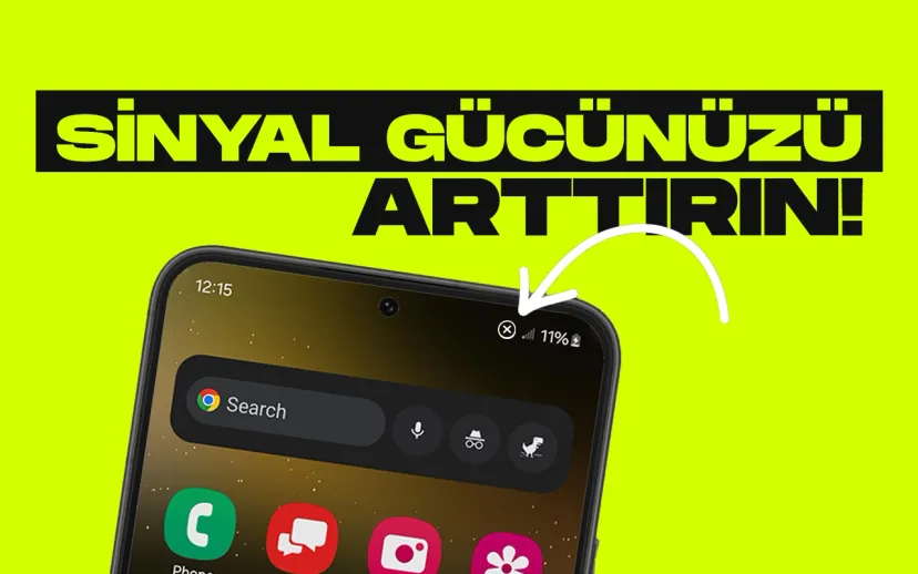 Telefon sinyal gucunu artirmanin yollari
