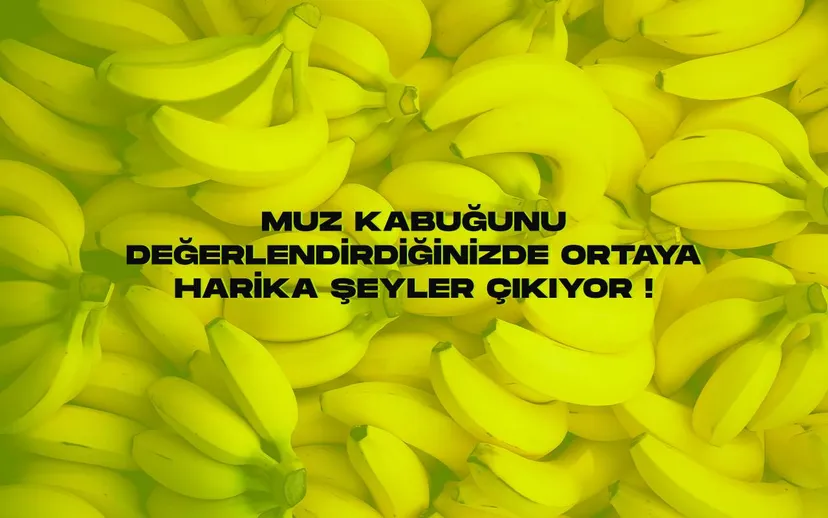 Muz kabugu kapak