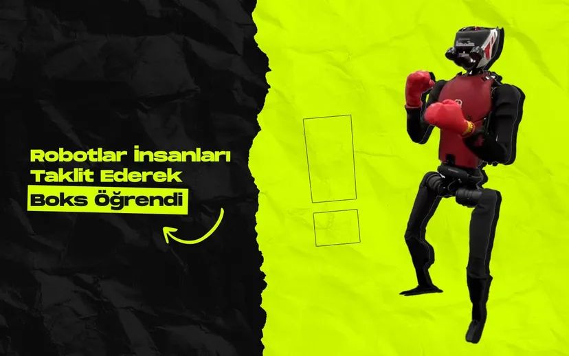 Robotlar artik insanlari taklit ederek tenis ve boks ogreniyor