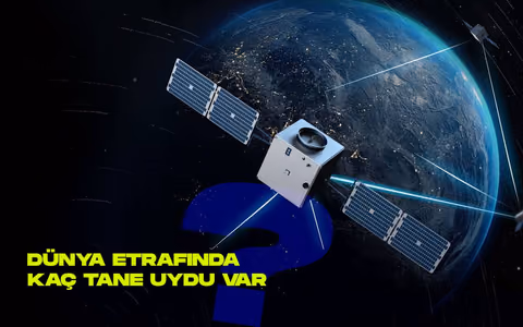 Su anda dunya etrafinda kac uydu var